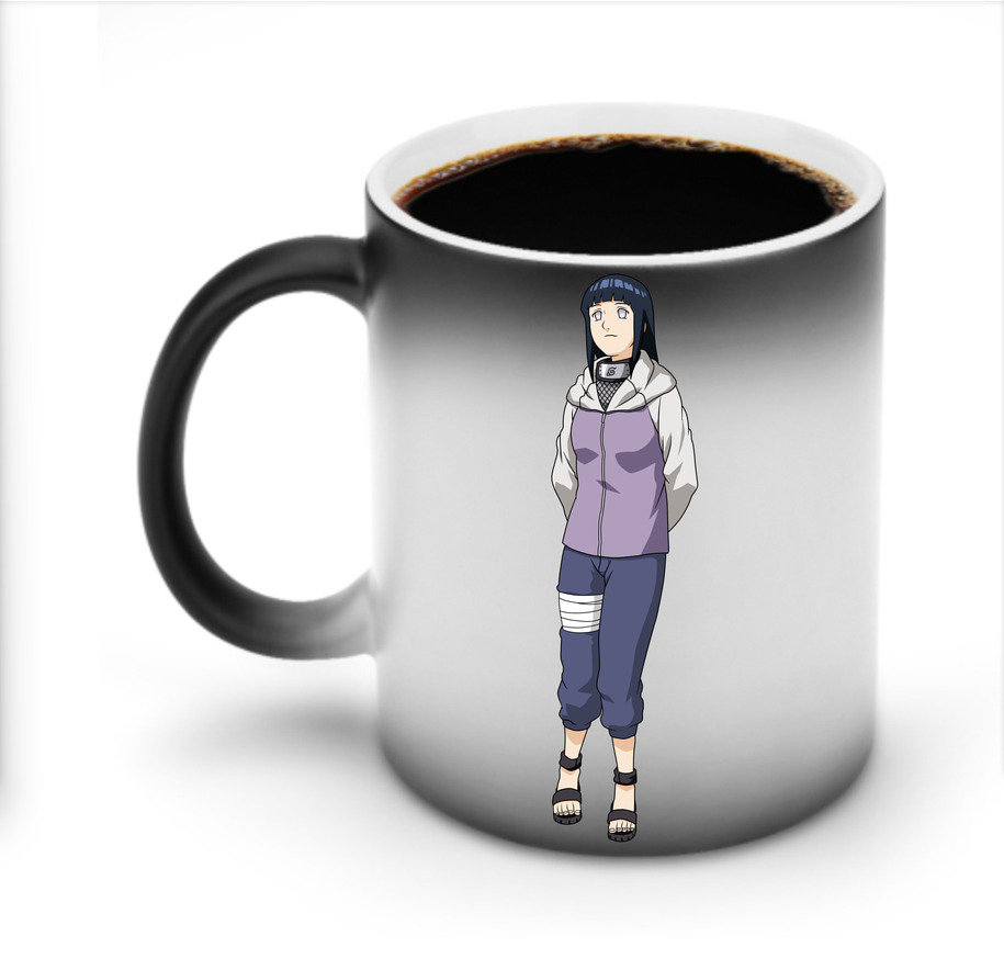 （画像用） NARUTO -ナルト- 日向ヒナタ Hyūga Hinata 温度変色マグカップ