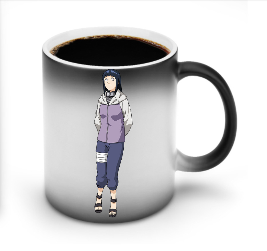 （画像用） NARUTO -ナルト- 日向ヒナタ Hyūga Hinata 温度変色マグカップ