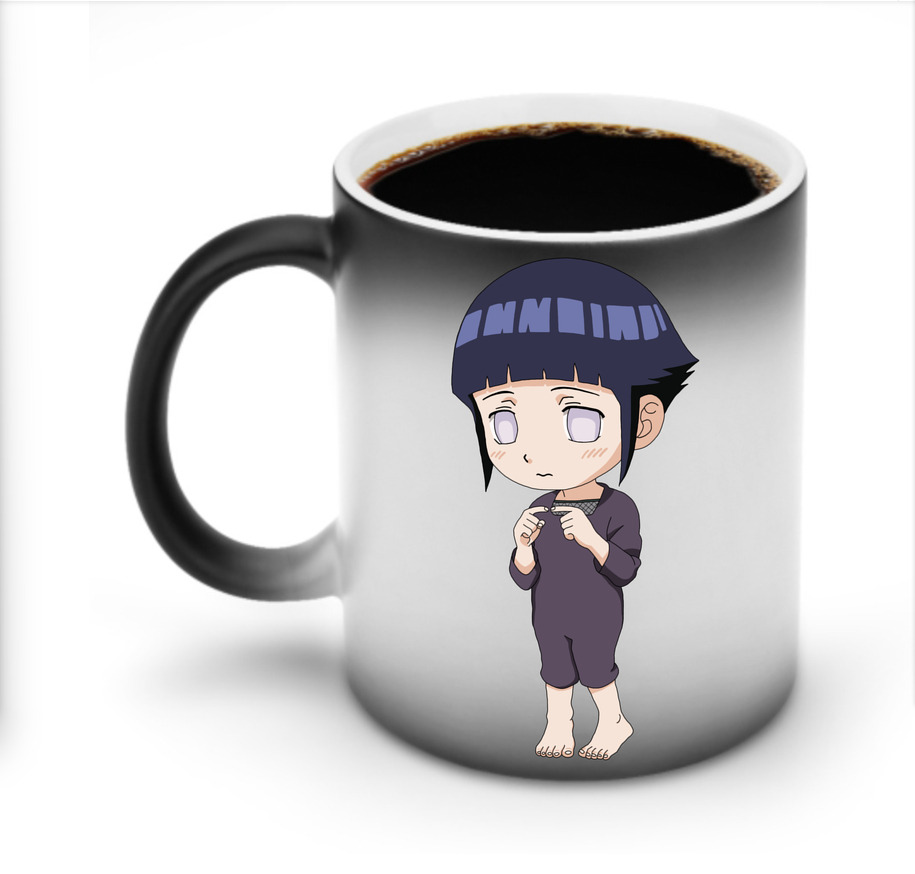 （画像用） NARUTO -ナルト- 日向ヒナタ Hyūga Hinata 温度変色マグカップ