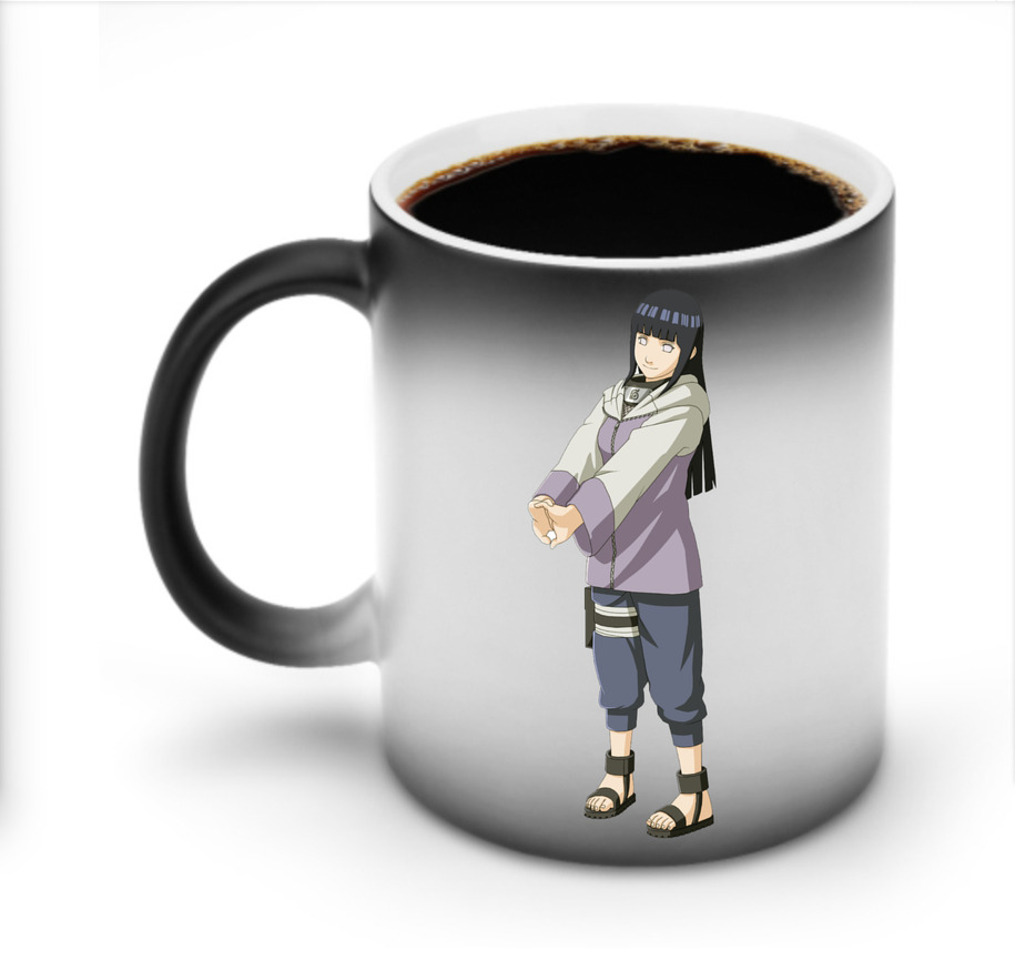（画像用） NARUTO -ナルト- 日向ヒナタ Hyūga Hinata 温度変色マグカップ