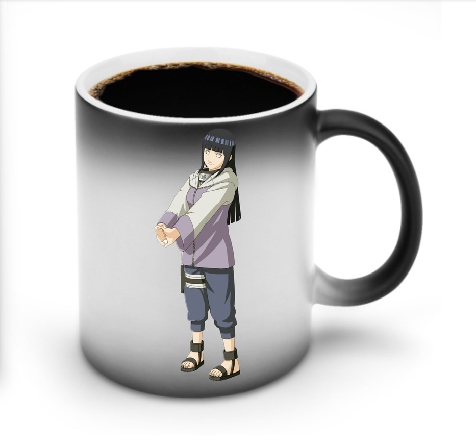 （画像用） NARUTO -ナルト- 日向ヒナタ Hyūga Hinata 温度変色マグカップ