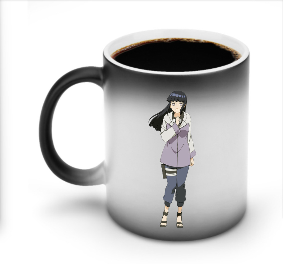 （画像用） NARUTO -ナルト- 日向ヒナタ Hyūga Hinata 温度変色マグカップ