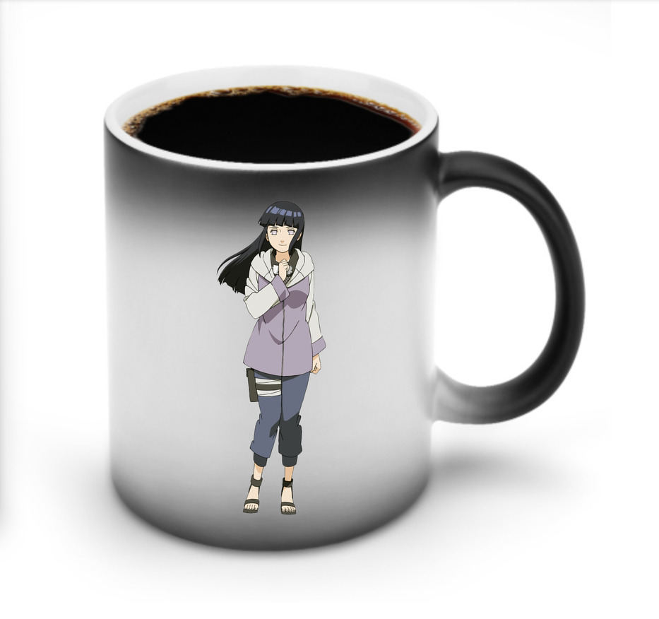 （画像用） NARUTO -ナルト- 日向ヒナタ Hyūga Hinata 温度変色マグカップ