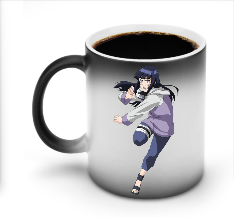 （画像用） NARUTO -ナルト- 日向ヒナタ Hyūga Hinata 温度変色マグカップ