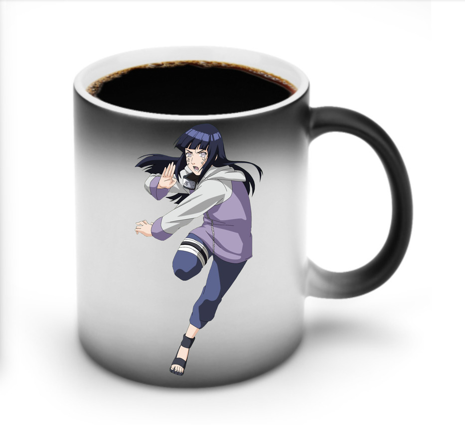 （画像用） NARUTO -ナルト- 日向ヒナタ Hyūga Hinata 温度変色マグカップ