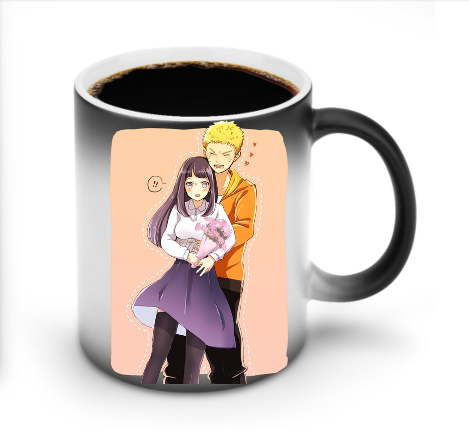 （画像用） NARUTO -ナルト- 日向ヒナタ Hyūga Hinata 温度変色マグカップ