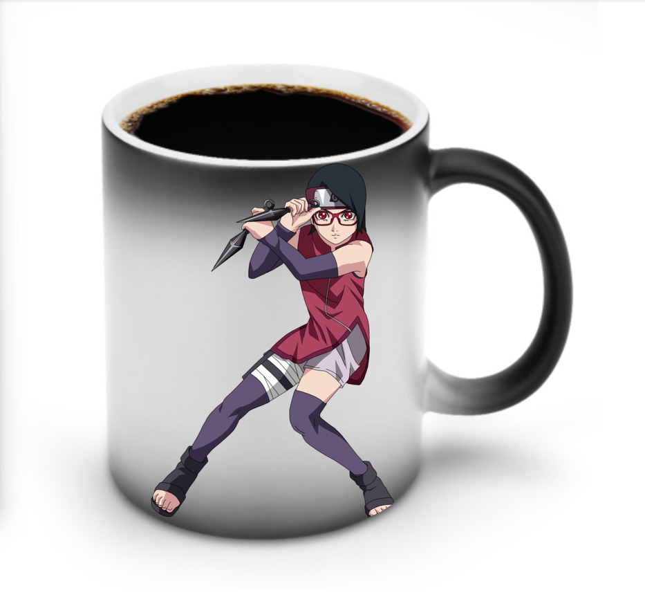 （画像用） NARUTO -ナルト- うちは サラダ Uchiha Sarada 温度変色マグカップ