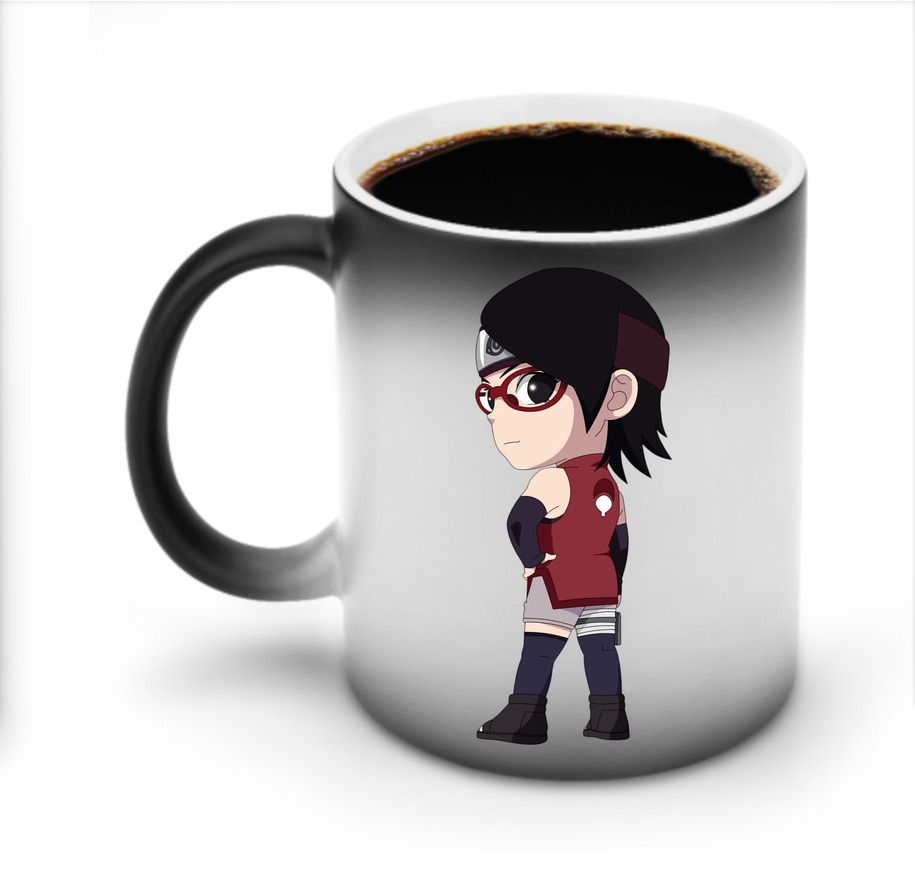 （画像用） NARUTO -ナルト- うちは サラダ Uchiha Sarada 温度変色マグカップ