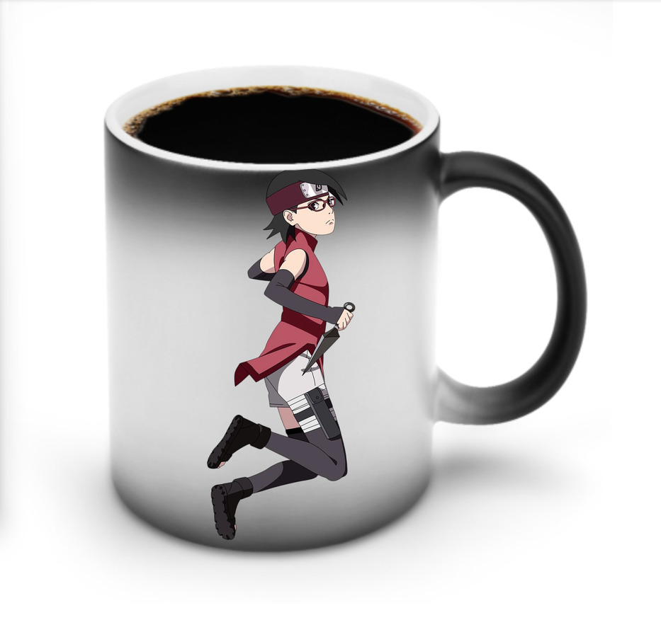 （画像用） NARUTO -ナルト- うちは サラダ Uchiha Sarada 温度変色マグカップ