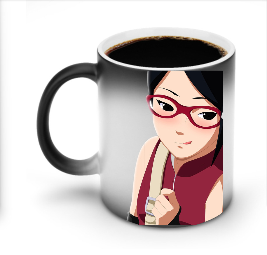 （画像用） NARUTO -ナルト- うちは サラダ Uchiha Sarada 温度変色マグカップ