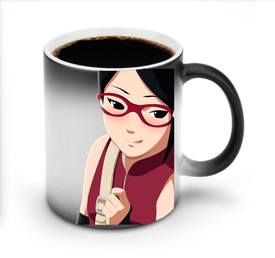 （画像用） NARUTO -ナルト- うちは サラダ Uchiha Sarada 温度変色マグカップ