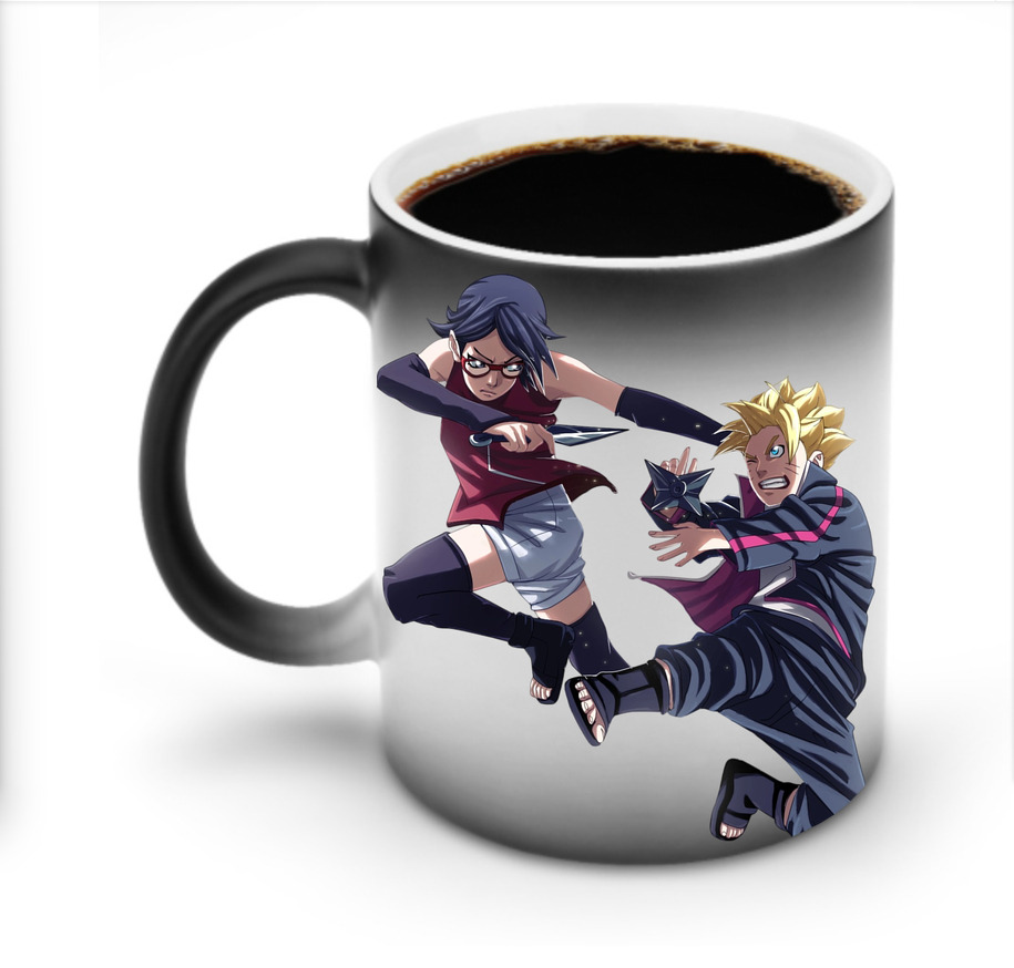 （画像用） NARUTO -ナルト- うちは サラダ Uchiha Sarada 温度変色マグカップ