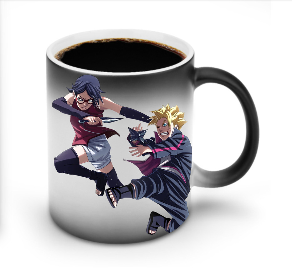 （画像用） NARUTO -ナルト- うちは サラダ Uchiha Sarada 温度変色マグカップ