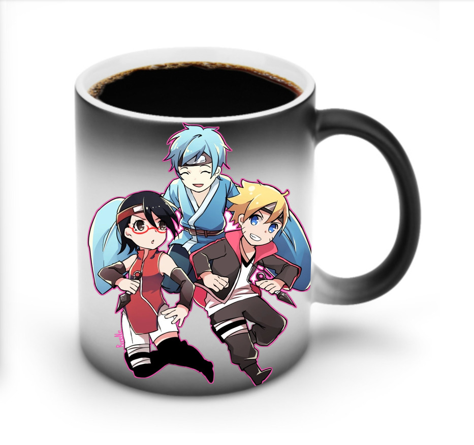 （画像用） NARUTO -ナルト- うちは サラダ Uchiha Sarada 温度変色マグカップ