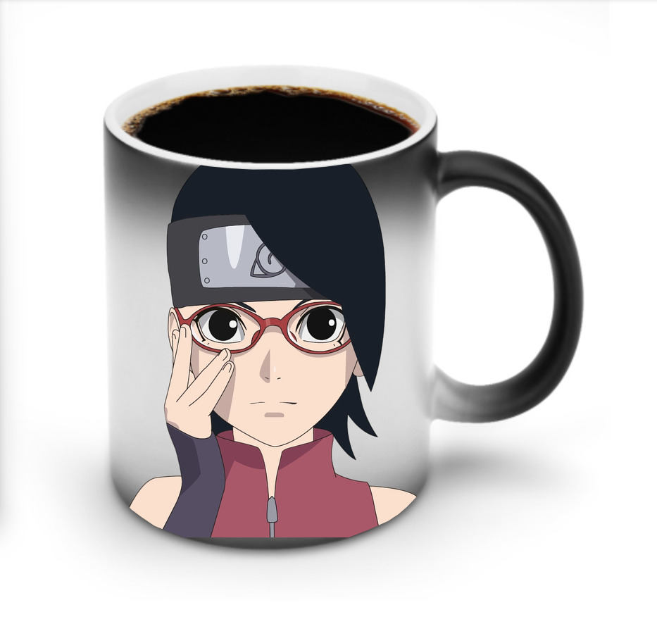 （画像用） NARUTO -ナルト- うちは サラダ Uchiha Sarada 温度変色マグカップ