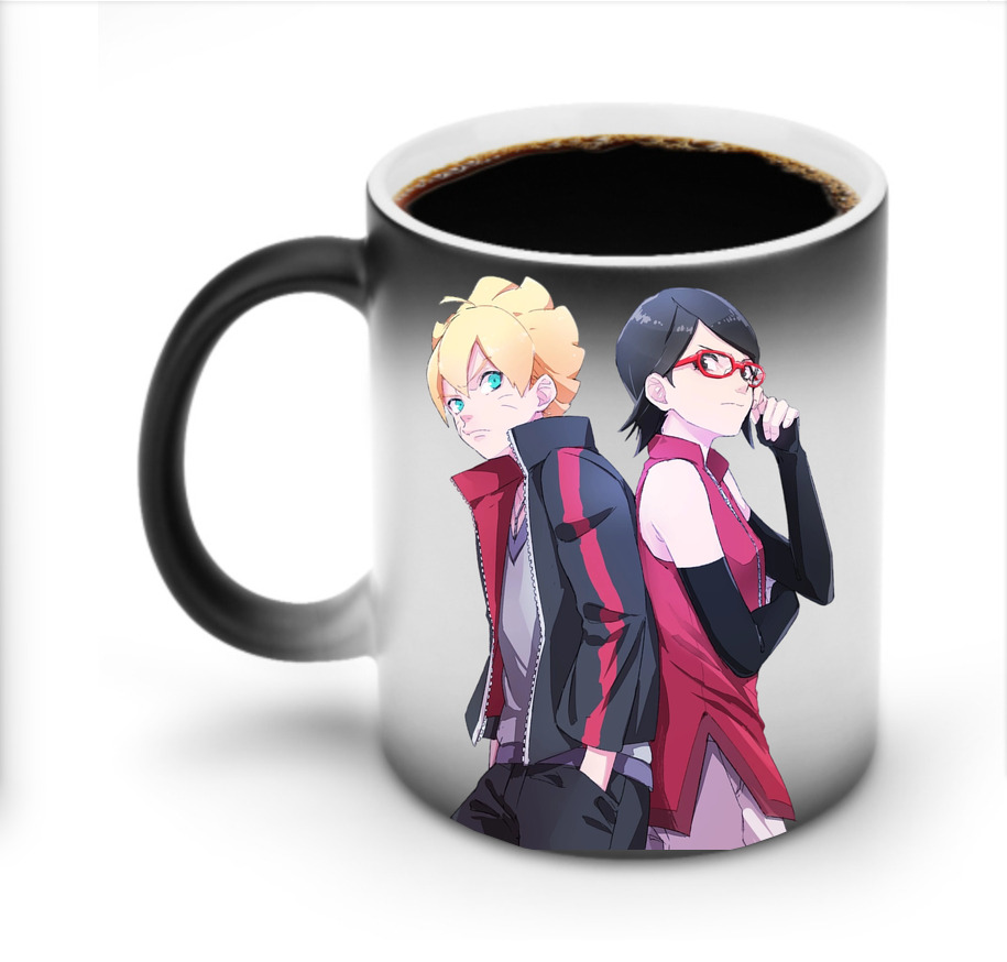 （画像用） NARUTO -ナルト- うちは サラダ Uchiha Sarada 温度変色マグカップ
