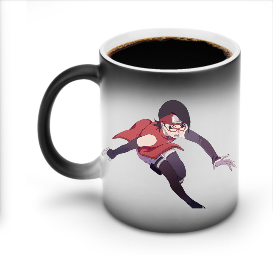 （画像用） NARUTO -ナルト- うちは サラダ Uchiha Sarada 温度変色マグカップ