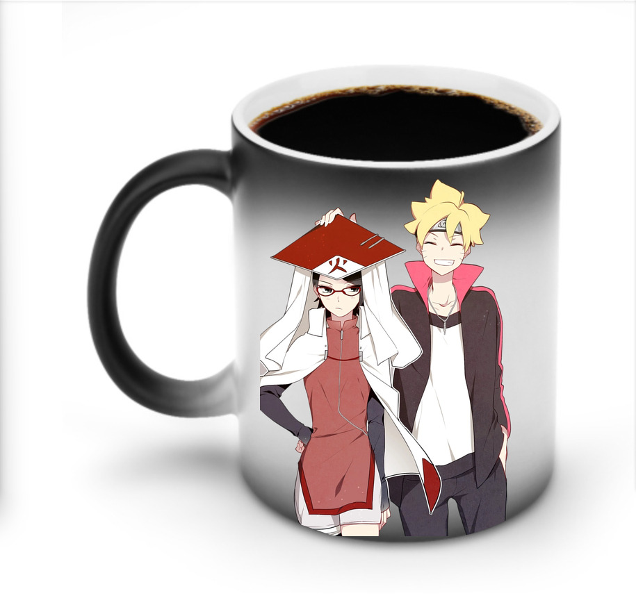 （画像用） NARUTO -ナルト- うちは サラダ Uchiha Sarada 温度変色マグカップ