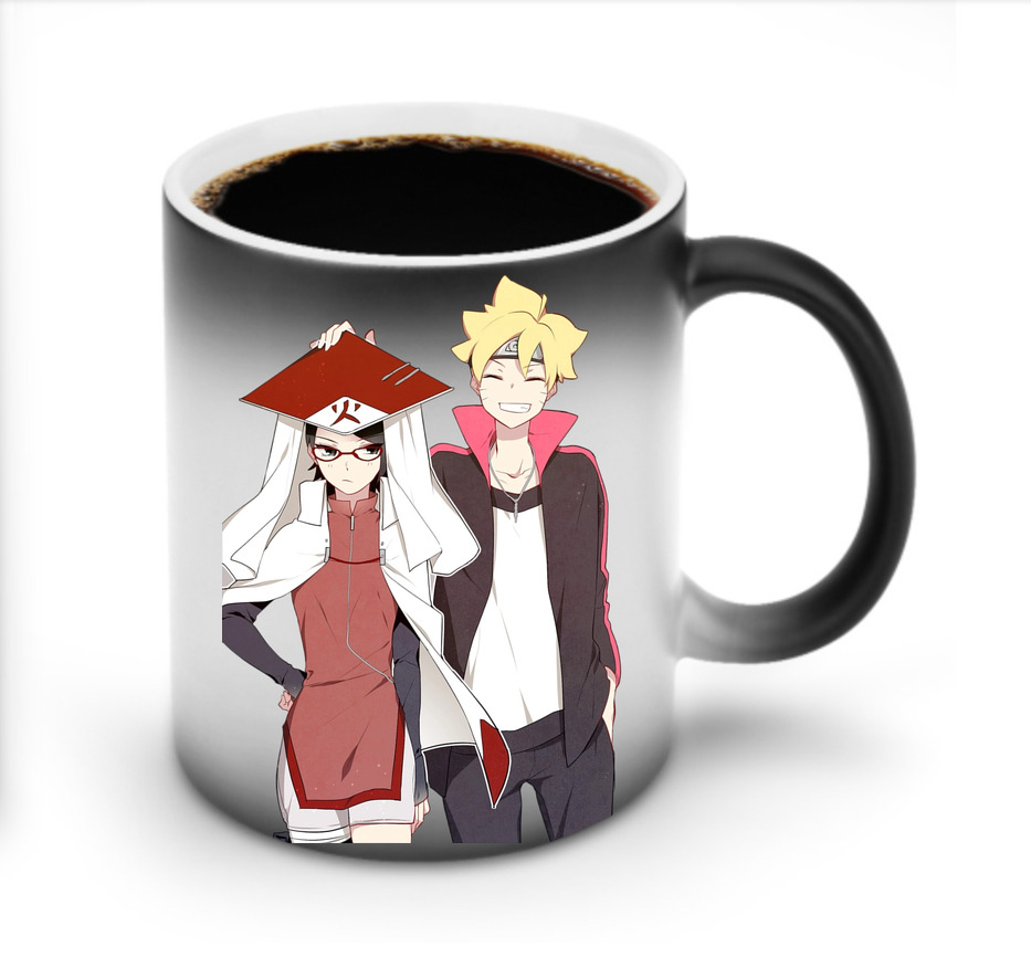 （画像用） NARUTO -ナルト- うちは サラダ Uchiha Sarada 温度変色マグカップ