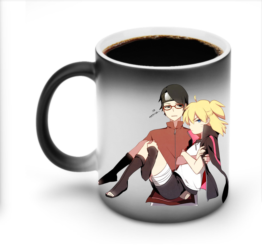 （画像用） NARUTO -ナルト- うちは サラダ Uchiha Sarada 温度変色マグカップ