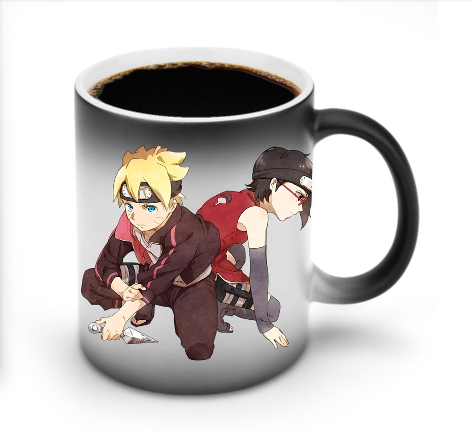 （画像用） NARUTO -ナルト- うちは サラダ Uchiha Sarada 温度変色マグカップ