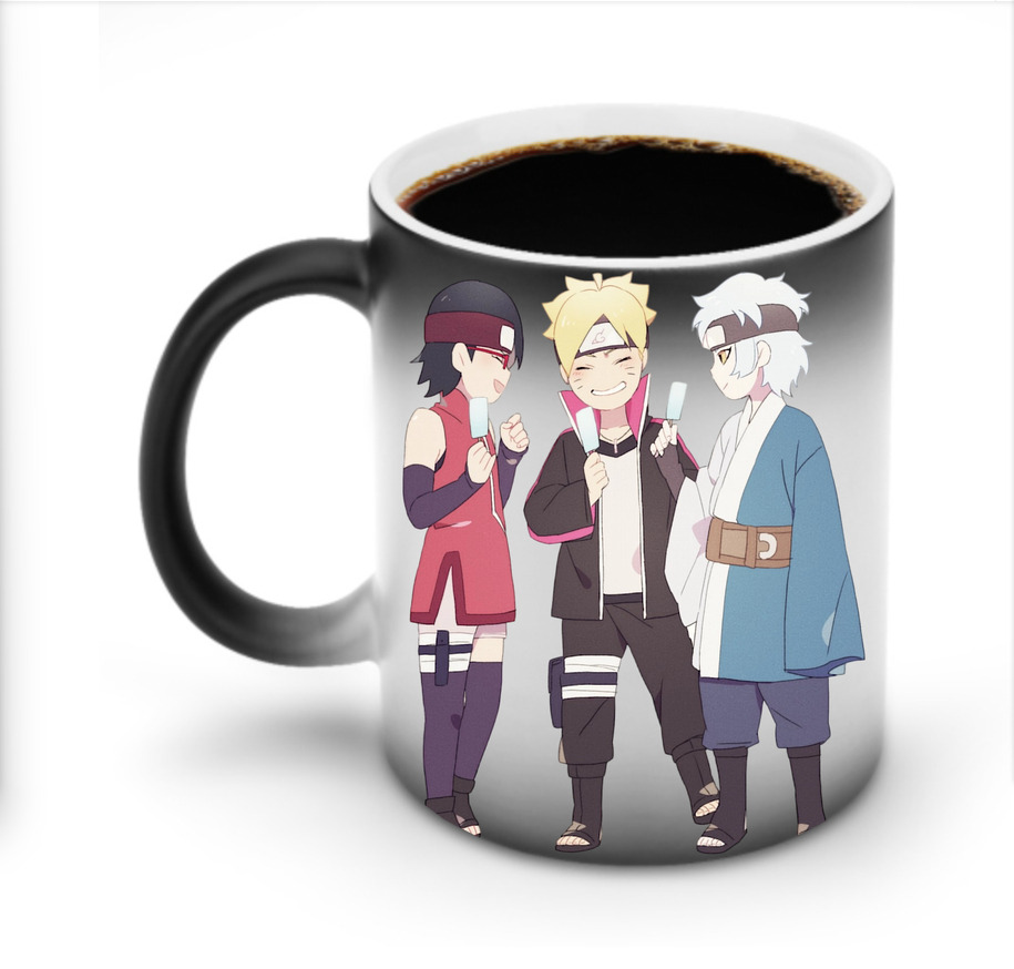 （画像用） NARUTO -ナルト- うちは サラダ Uchiha Sarada 温度変色マグカップ