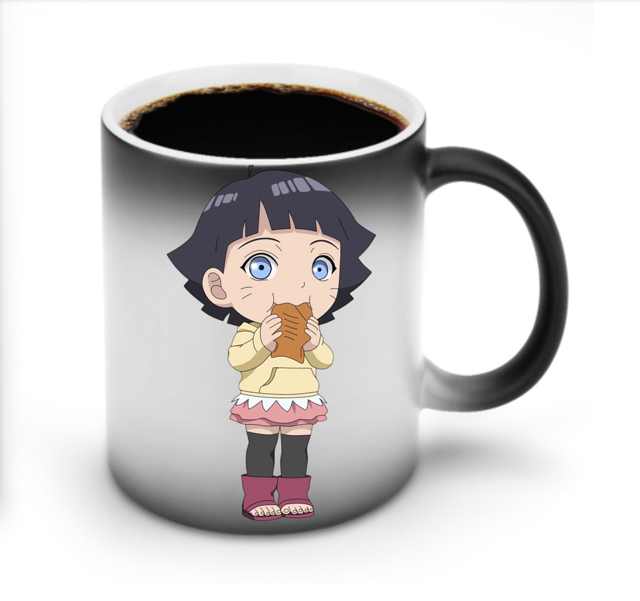（画像用） NARUTO -ナルト- うずまき ヒマワリ Uzumaki Himawari 温度変色マグカップ
