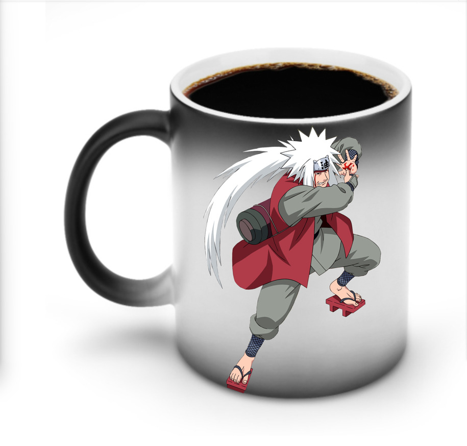 （画像用） NARUTO -ナルト- 自来也（じらいや） Jiraiya 温度変色マグカップ