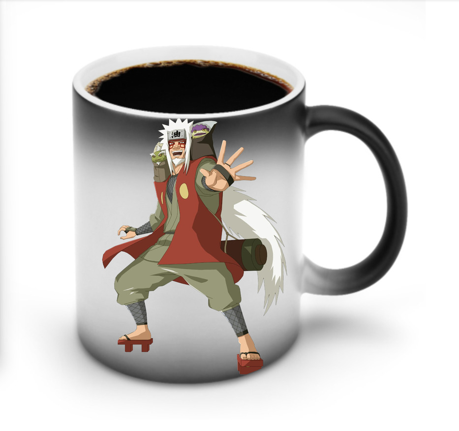 （画像用） NARUTO -ナルト- 自来也（じらいや） Jiraiya 温度変色マグカップ