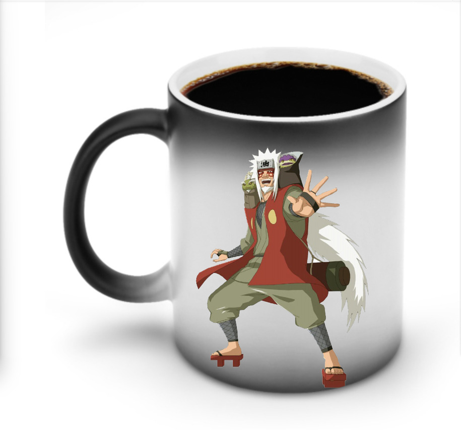 （画像用） NARUTO -ナルト- 自来也（じらいや） Jiraiya 温度変色マグカップ