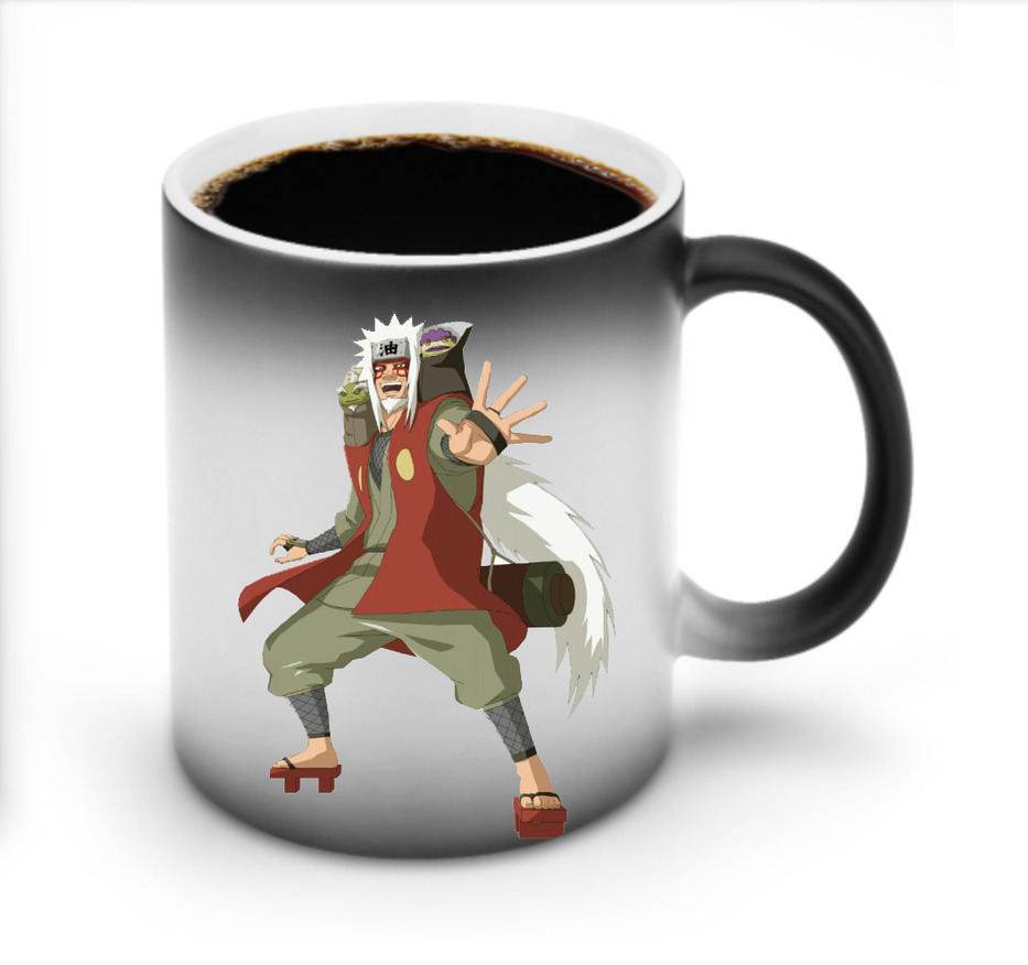 （画像用） NARUTO -ナルト- 自来也（じらいや） Jiraiya 温度変色マグカップ