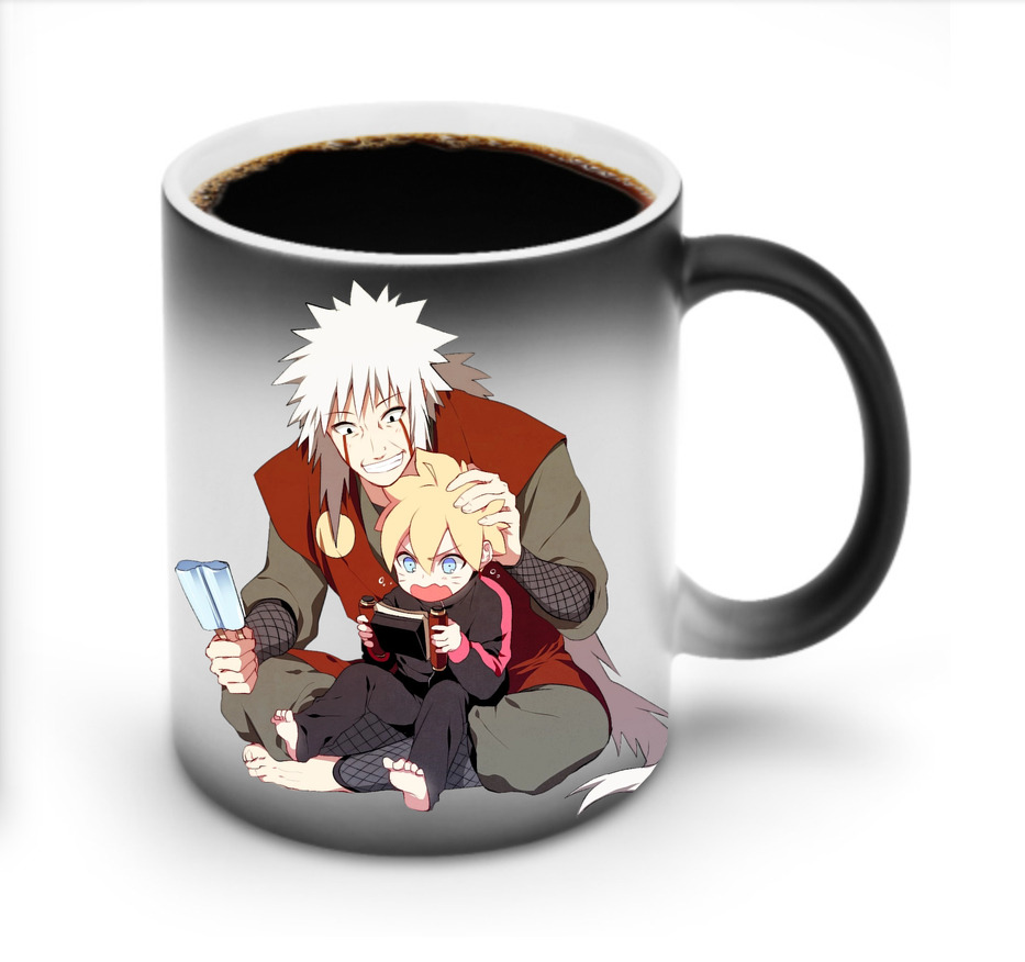 （画像用） NARUTO -ナルト- 自来也（じらいや） Jiraiya 温度変色マグカップ