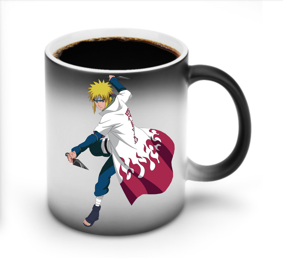 （画像用） NARUTO -ナルト- 波風 ミナト Namikaze Minato 温度変色マグカップ