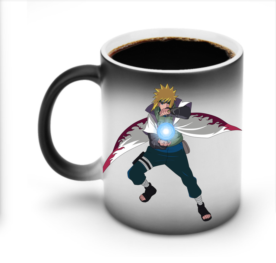 （画像用） NARUTO -ナルト- 波風 ミナト Namikaze Minato 温度変色マグカップ