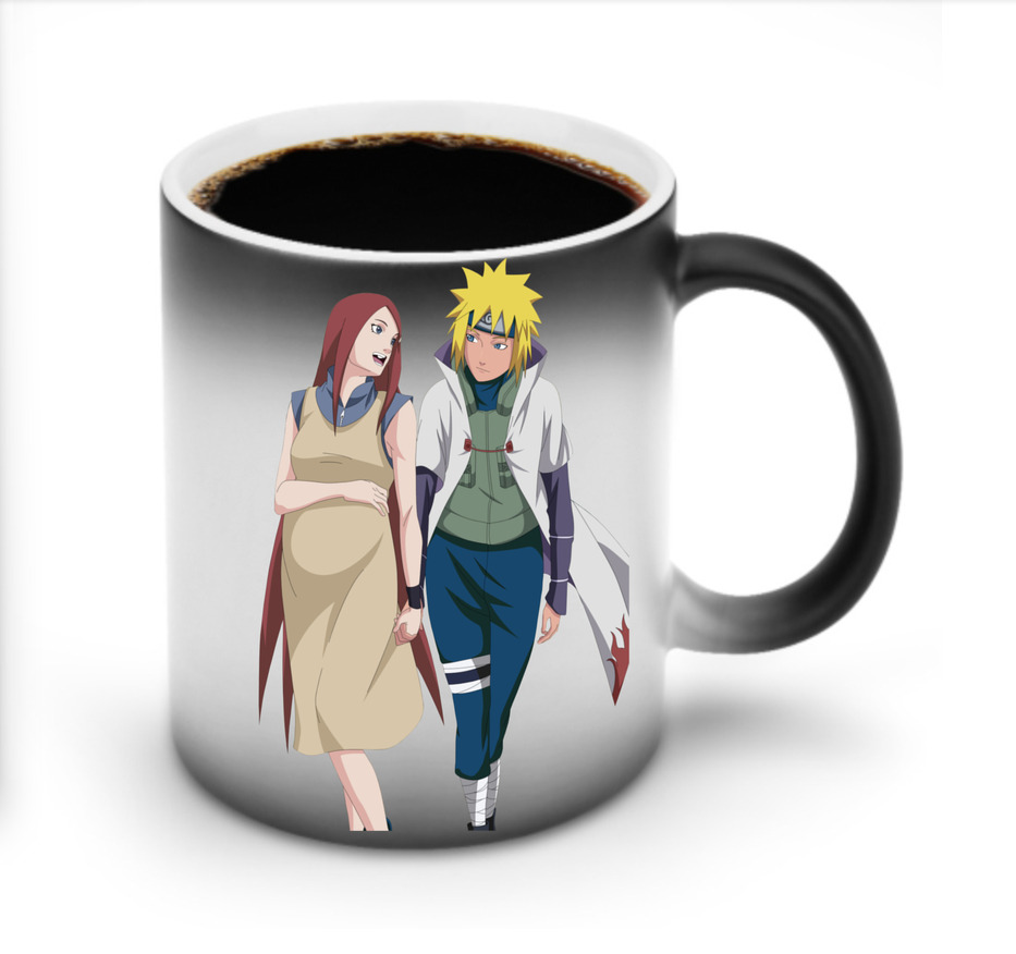 （画像用） NARUTO -ナルト- 波風 ミナト Namikaze Minato 温度変色マグカップ