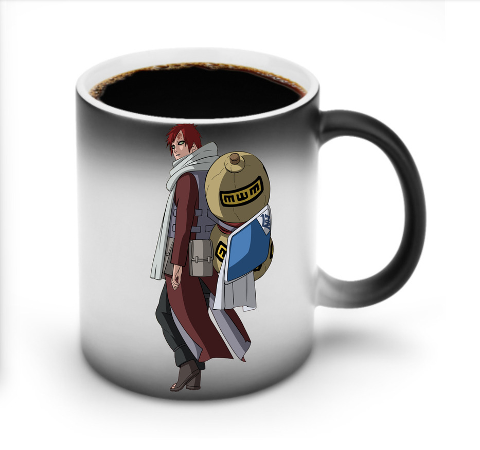 （画像用） NARUTO -ナルト- ガアラ Gaara 温度変色マグカップ