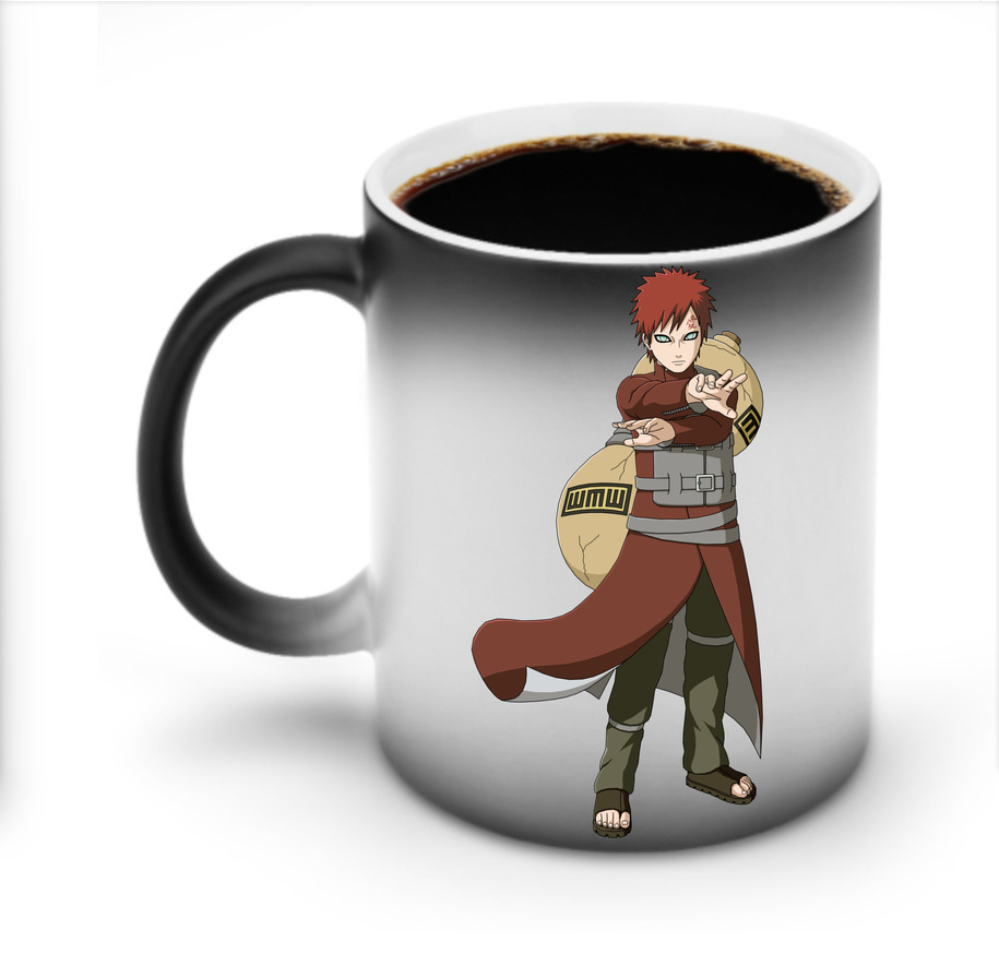 （画像用） NARUTO -ナルト- ガアラ Gaara 温度変色マグカップ