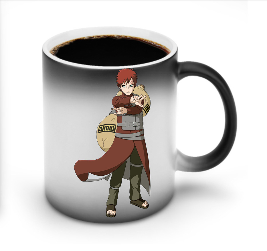 （画像用） NARUTO -ナルト- ガアラ Gaara 温度変色マグカップ