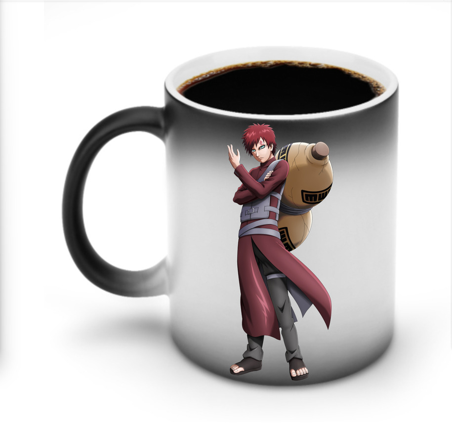 （画像用） NARUTO -ナルト- ガアラ Gaara 温度変色マグカップ