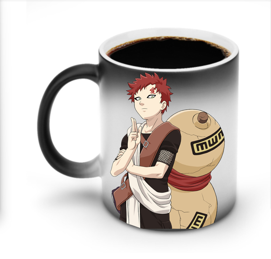 （画像用） NARUTO -ナルト- ガアラ Gaara 温度変色マグカップ