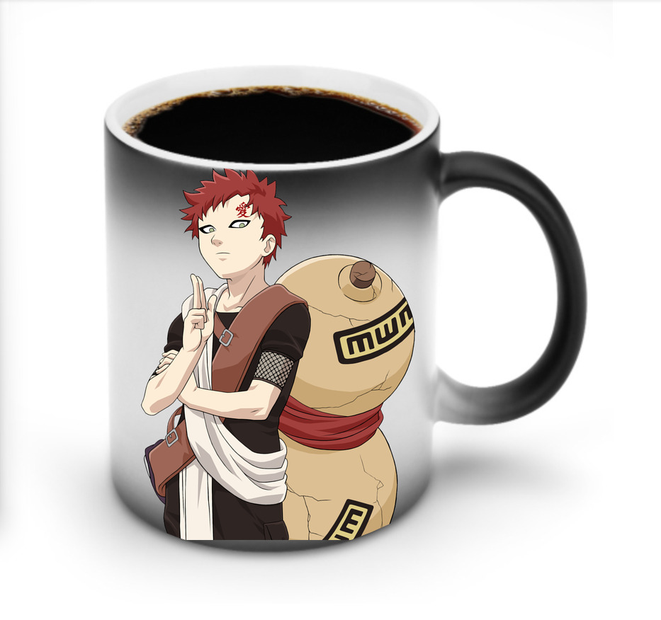 （画像用） NARUTO -ナルト- ガアラ Gaara 温度変色マグカップ