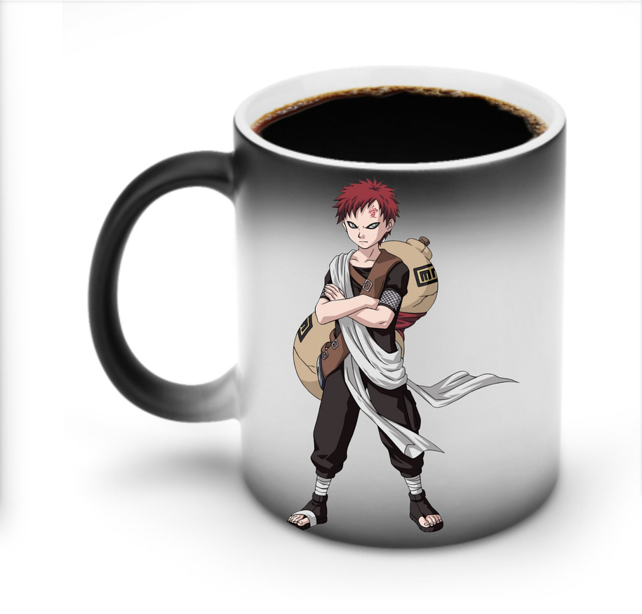 （画像用） NARUTO -ナルト- ガアラ Gaara 温度変色マグカップ