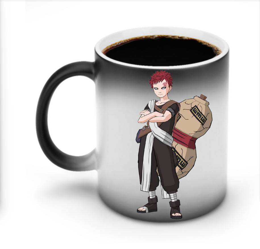 （画像用） NARUTO -ナルト- ガアラ Gaara 温度変色マグカップ
