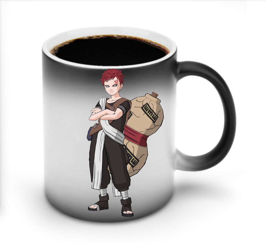 （画像用） NARUTO -ナルト- ガアラ Gaara 温度変色マグカップ