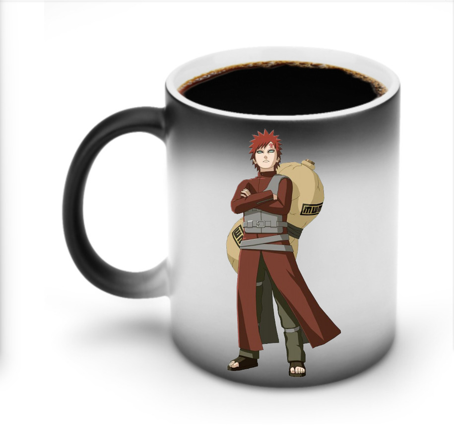 （画像用） NARUTO -ナルト- ガアラ Gaara 温度変色マグカップ