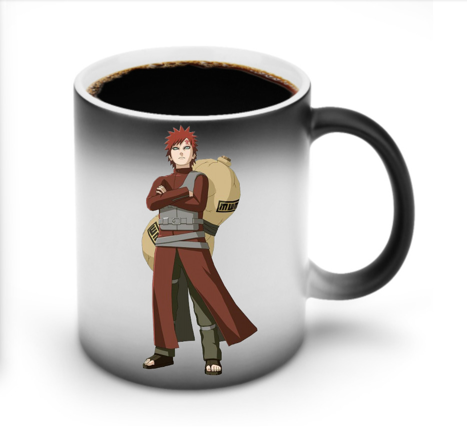 （画像用） NARUTO -ナルト- ガアラ Gaara 温度変色マグカップ
