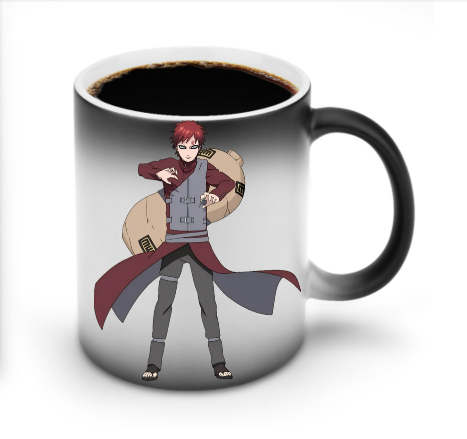 （画像用） NARUTO -ナルト- ガアラ Gaara 温度変色マグカップ