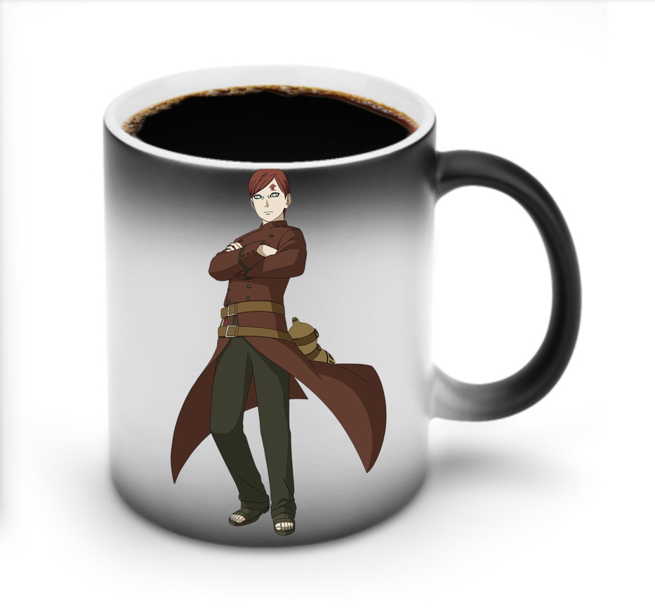 （画像用） NARUTO -ナルト- ガアラ Gaara 温度変色マグカップ