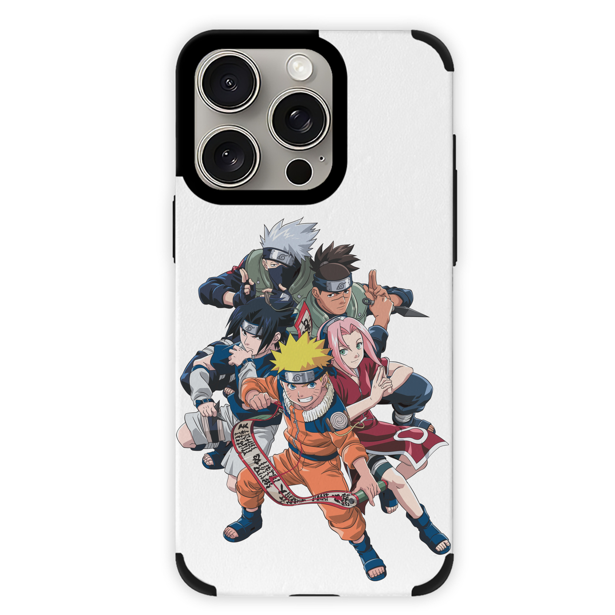 （画像用） NARUTO -ナルト- うずまき ナルト Uzumaki Naruto 【iPhone15ProMax対応】 PUレザー スマホケース 耐衝撃＆黄変防止
