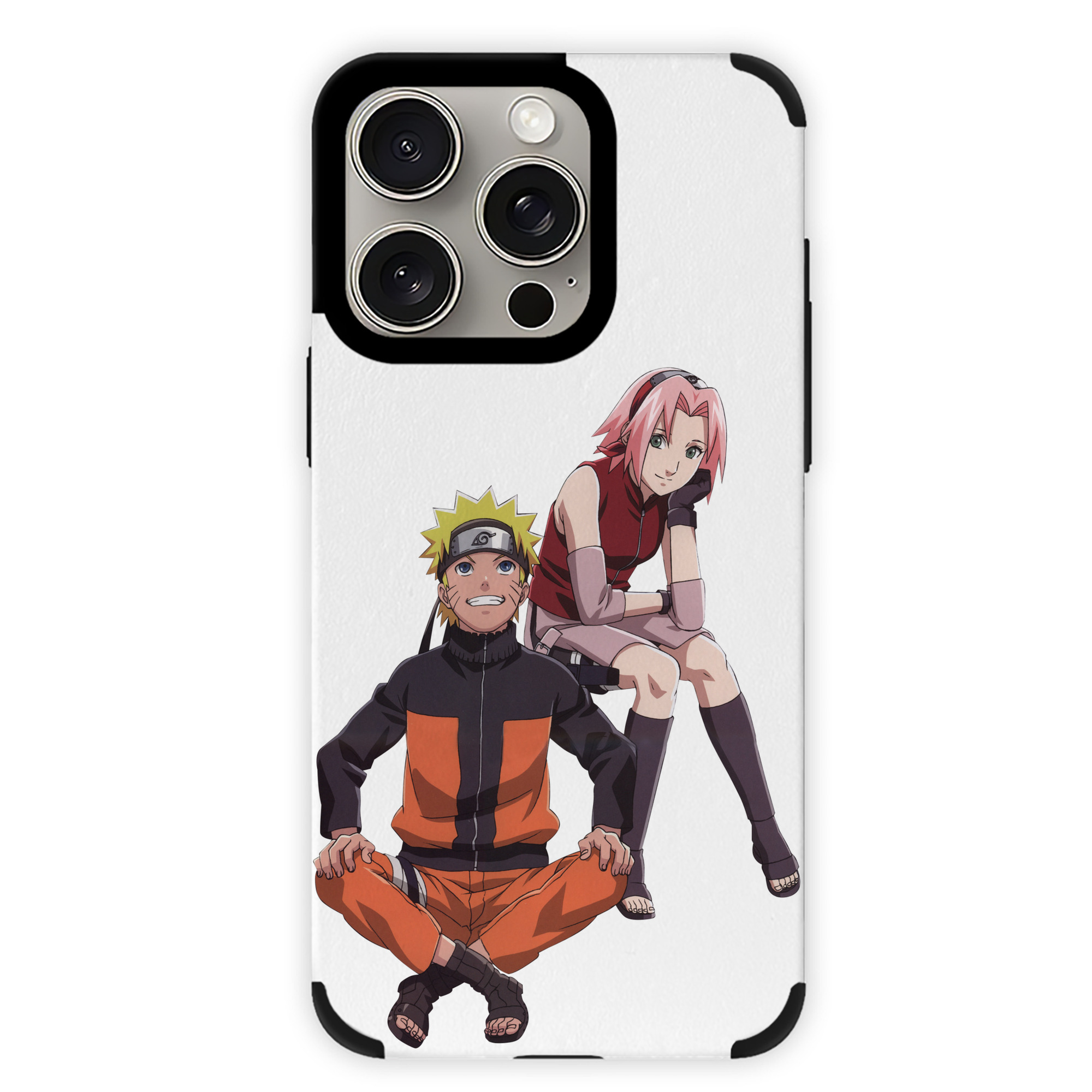 （画像用） NARUTO -ナルト- うずまき ナルト Uzumaki Naruto 【iPhone15ProMax対応】 PUレザー スマホケース 耐衝撃＆黄変防止